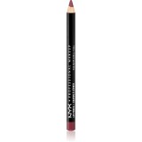 NYX Professional Makeup Slim Lip Pencil creion de buze cu trasare precisă culoare 803 Burgundy 1 g