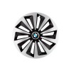 Set 4 capace roti Fox Gri-Negru R15 Compatibil Cu BMW, Autohelix MSA