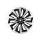 Set 4 capace roti Fox Gri-Negru R15 Compatibil Cu BMW