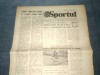 ZIARUL SPORTUL 1 IULIE 1983