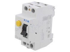 &Icirc;ntrerupător diferențial EATON ELECTRIC 25A 30mA 2 Poli IP20 RCD
