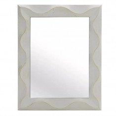 Oglinda de perete Antique White-Gold 75 cm foto