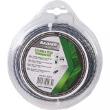RAIDER Fir patrat rasucit pentru motocoase 3.5mm х 15m transparent