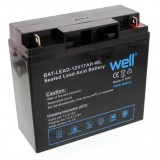 Acumulator 12V 17A Well, Autohelix MSA