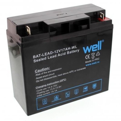 Acumulator 12V 17A Well foto