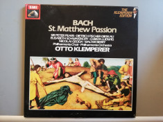 Bach ? St Matthew Passion ? 4LP Box (1987EMI/RFG) - Vinil/ ca Nou foto