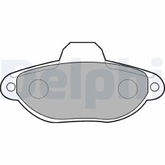 DELPHI LP851 set placute frana,frana disc
