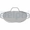 DELPHI LP851 set placute frana,frana disc