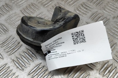Claxon SKODA YETI 5L 2011 OEM: 1K0951206N,1K0951223B 21862217 foto
