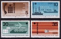 Germania DDR 1983 - Comunicatii 4v. neuzat,perfecta stare(z)