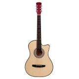 Chitara Clasica Lemn 4/4 Ideallstore, 95cm, Natur, Tei, 6 Corzi Bronz Fosfor, Adulti/Copii 13+, Incepatori