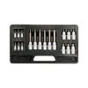 Trusa Biti Yato YT-7751, 18 buc, 1/4 - 1/2, CrV6150, Profesionala, 50-100mm