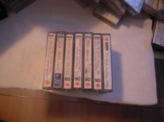 LOT de 7 casete audio AGFA normale (2 de 60 minute si 5 de 90 minute) foto