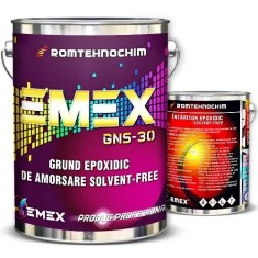 Pachet Grund Epoxidic Impregnare Solvent-Free "Emex" - Transparent - Bid. 4 Kg + Intaritor 2 Kg