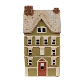 Cumpara ieftin Candela Casuta ceramica multicolora 14x10x26 cm