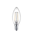 Bec LED filament Philips lumanare B35 E14 2W (25W) 250lm lumina calda 2700K 929001238395
