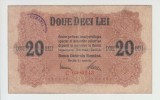 ROMANIA - 2O LEI 1917 BGR , B1.216