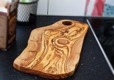 Tocător Master Chef din lemn de măslin 50 cm foto