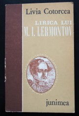 Livia Cotorcea - Lirica lui M. I. Lermontov