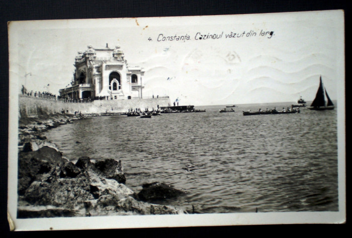 P.094 CONSTANTA CAZINOUL VAZUT DIN LARG 1938 CIRCULATA