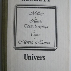 Molloy. Nuvele. Texte de nefiinta. Cum e. Mercier si Camier – Beckett