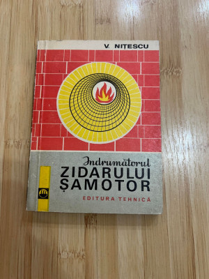 V. NITESCU - INDRUMATORUL ZIDARULUI SAMOTOR - 1971 foto