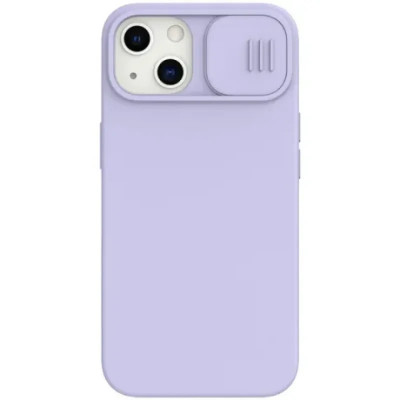 Husa Cover Silicon Nillkin Silky Magnetic pentru iPhone 13/14 Mov foto