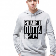 Hanorac Barbati Gri - Straight Outta Salaj - XL