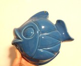Forma ceramica / tavita ceramica peste, 21x18cm, vintage,