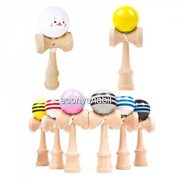 Kendama Jucarie Indemanare Copii si Adulti cu Grip Diverse Culori Kendama Jucarie Indemanare Copii si Adulti cu Grip Diverse Culori
