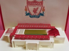 Stadion Fotbal 3D-ANFIELD (FC LIVERPOOL) - tip carte postala (vezi foto!) + plic