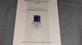 TIMBRE EDITIA DE PRIMA ZI ERSTTAGSBLATT SET 50 BUCATI