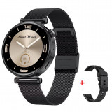 SMARTECH SmartWatch cu 2 Curele, Apel Bluetooth, Monitorizare Somn, Calorii, Moduri Sport, Ciclu Menstrual, Distanta Parcursa, Ritm Cardiac, Nivel Oxi