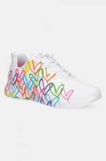 Skechers sneakers UNO LITE femei, culoarea alb, 177977