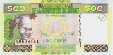 Bancnota Guineea 500 Franci 2015 - P47 UNC