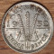 Australia - moneda de colectie argint threepence - 3 pence 1952 - XF+/aunc