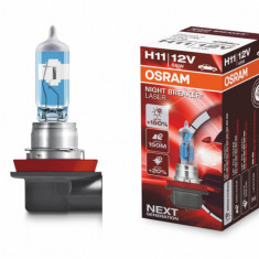 Bec Auto Halogen Osram Night Breaker Laser H11 12V/55W 64211NL