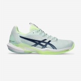 &Icirc;ncălţăminte Tenis Zgură Gel Solution Speed FF 3 Alb-Verde Deschis Damă, Asics