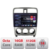 Navigatie Subaru Forester 2004-2008 Edotec Kit-FORESTER 8 core QLED 2K 16+512 360 Android Waze USB Navigatie Internet Youtube Radio CarStore Technolog