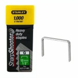 Stanley 1-TRA708T Set 1000 Capse de inalta calitate tip G/4/11/140, 12 mm / 1/2&quot;