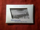 Carnet cu 10 mini-fotografii Wernigerode Germania , 9,3x6,5cm anii 70