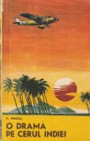Carte V. Firoiu - O drama pe cerul Indiei | Roman istoric | Editura Militara | 1972 | Brosat | Buna