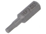 Capăt șurubelniță imbus HEX 3mm 25mm
