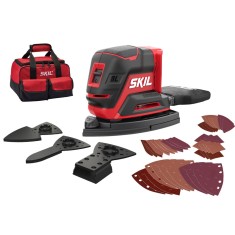 SKIL 3720 FB, Slefuitor compact brushless cu acumulator (doar corpul) SR1E3720FB, 10500 rpm, + geanta si accesorii foto