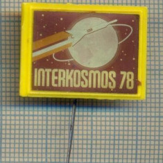 Y 641 INSIGNA- INTERKOSMOS 78 -PROGRAM SPATIAL SOVIETIC-URSS-PENTRU COLECTIONARI