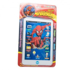 Tableta de jucarie, Spider-Man, meoldii si alte sunete, 25 x 19 cm