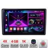 Navigatie Audi A4 B6 Quad Core A-050 4+64 InCell Display 1K Android Waze USBNavigatie Internet Youtube Radio V1 CarStore Technology