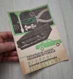 BROSURA / PLIANT - INTRUCTIUNI DE MONTARE RADIO PREDEAL - DACIA 1300 - COMUNIST - COLECTIE