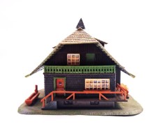 kit Cabana Padurea Neagra trenulet diorama feroviara Faller 283 Germania anii &#039;80 macheta cai ferate decor