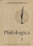 Philologica, I